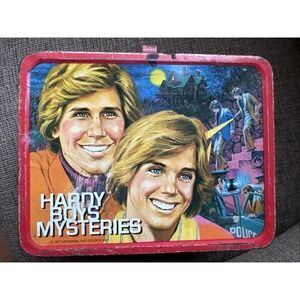 Vintage Hardy Boys Mysteries Metal Lunch Box NO THERMOS 1977 Universal